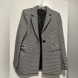 & Other Stories houndstooth blazer